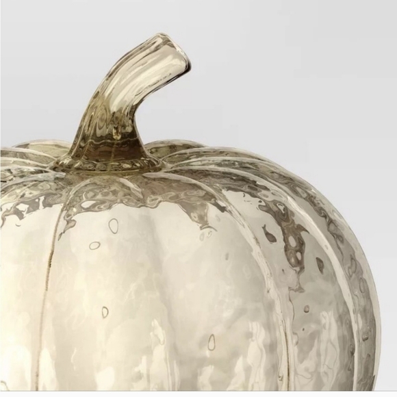 Threshold Glass Pumpkin  - Champagne - Picture 3 of 8